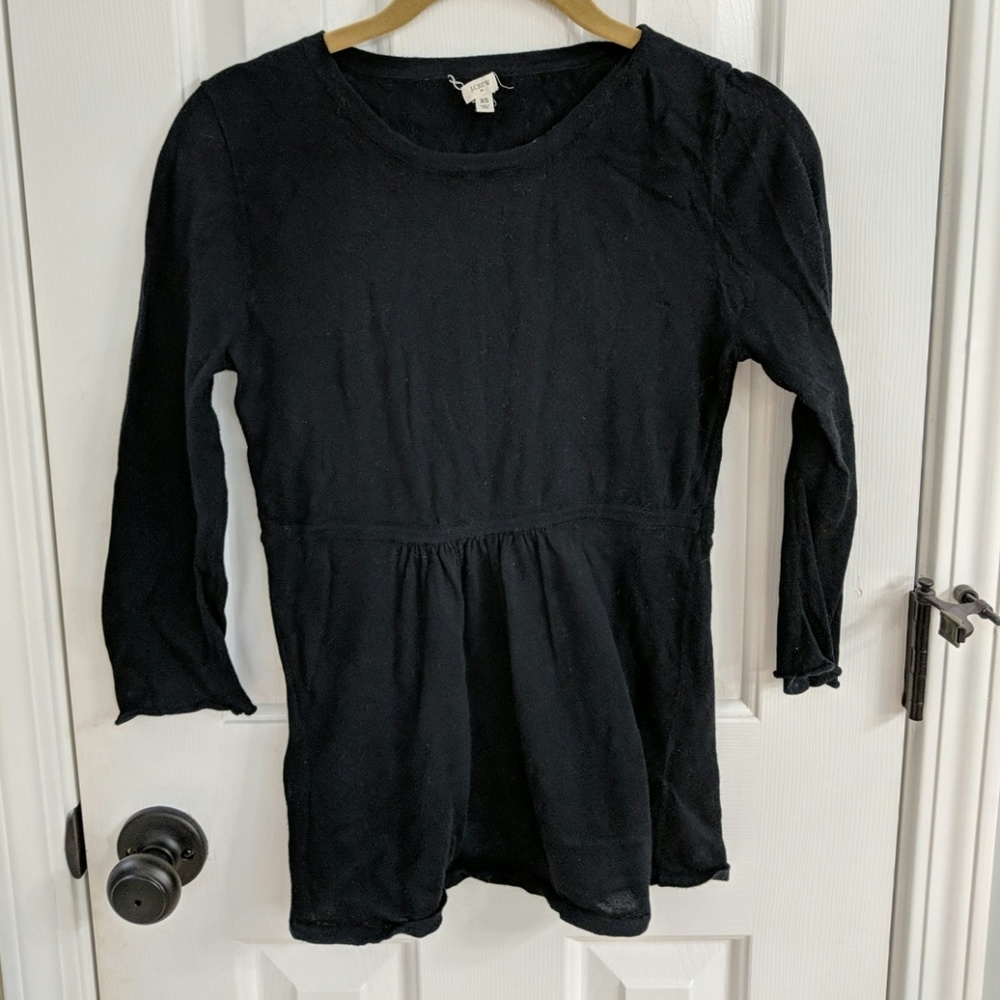 Jcrew black sweater